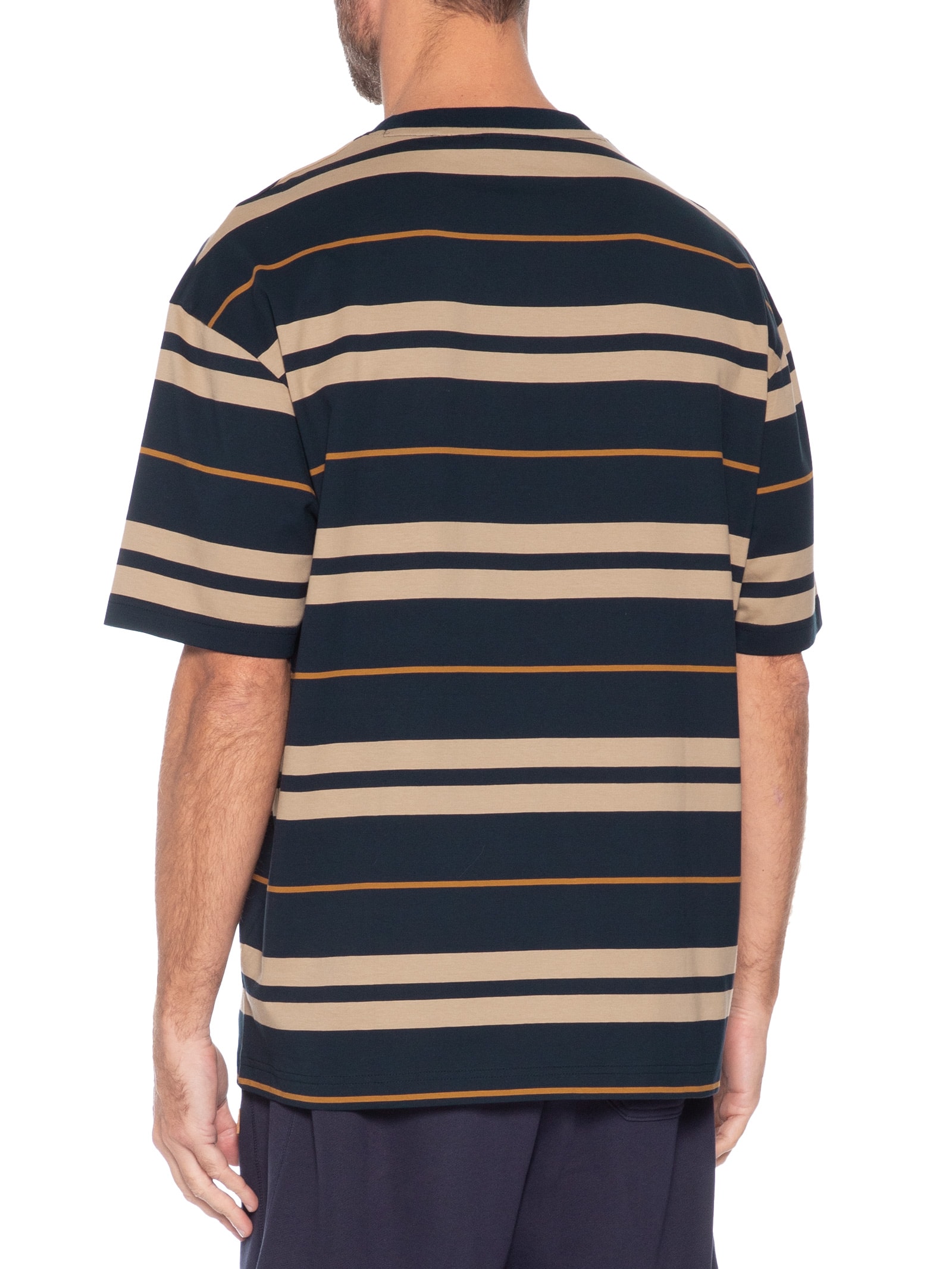 Camiseta Masculina Manga Curta Nivarsi Azul Hugo