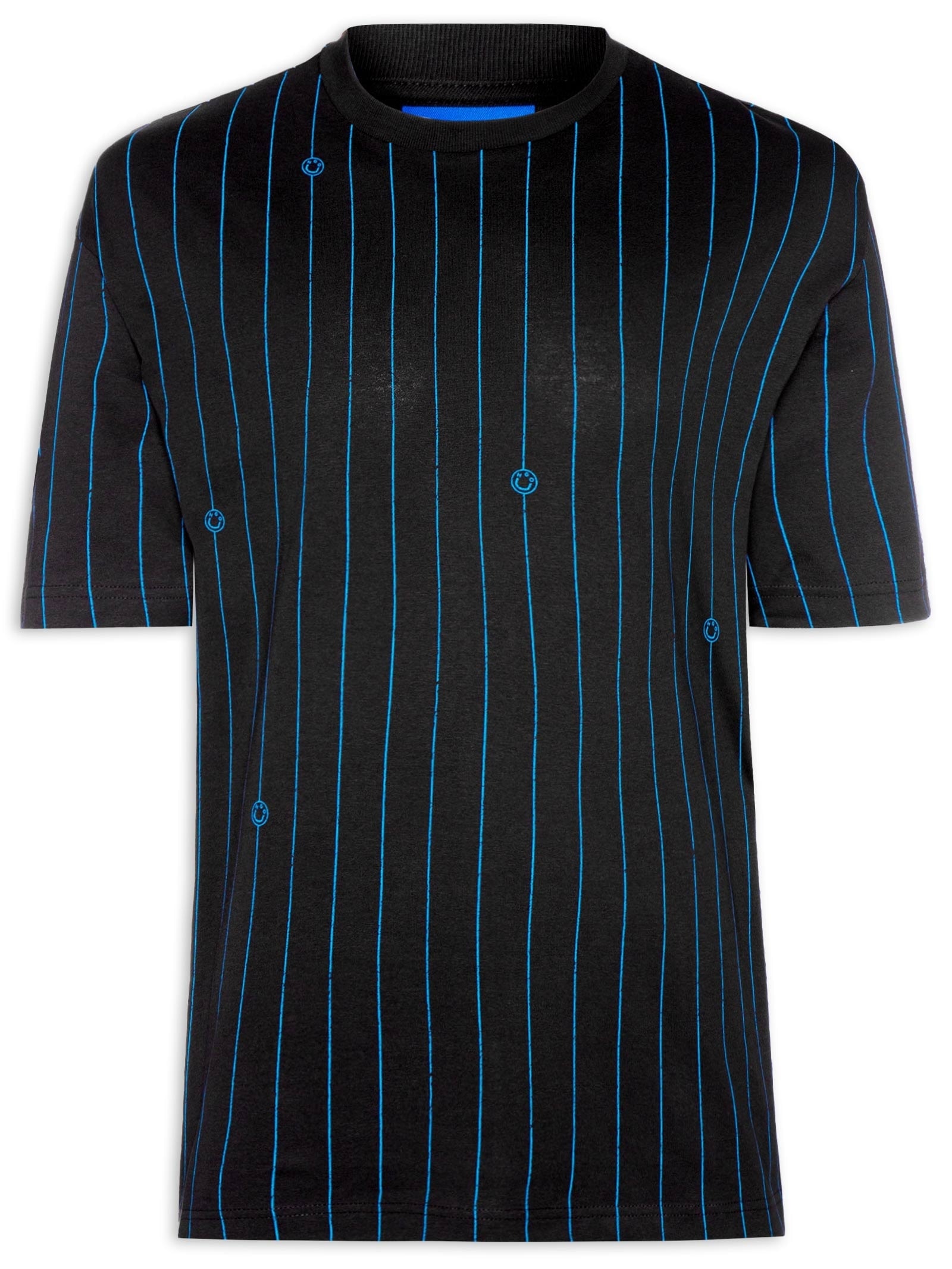 Camiseta Masculina Manga Curta Norayati Preto Hugo