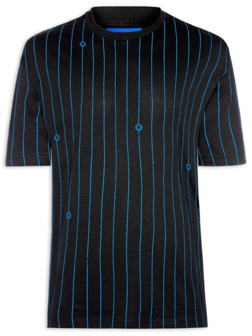 Camiseta Masculina Manga Curta Norayati – Preto