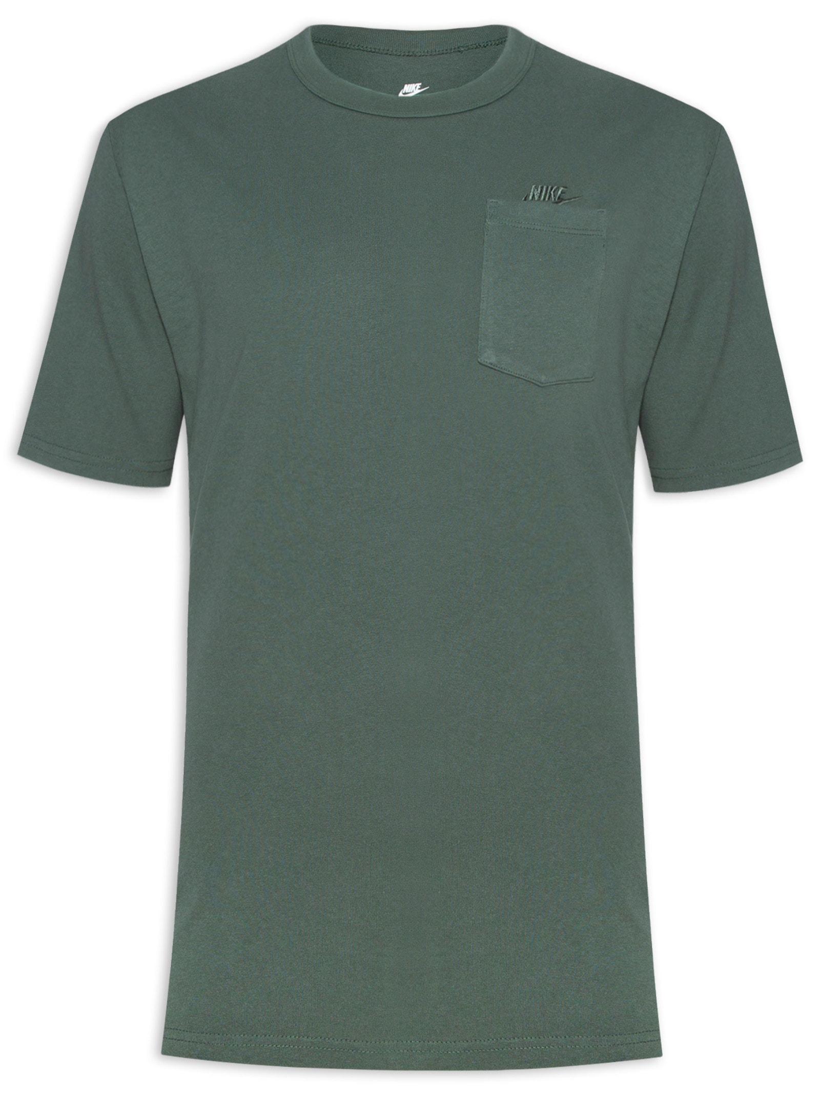 Nike - Camiseta Masculina Manga Curta NSW Prem Essentials - Verde