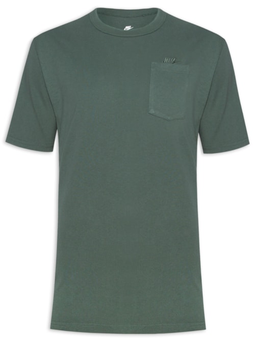 Camiseta Masculina Manga Curta NSW Prem Essentials – Verde