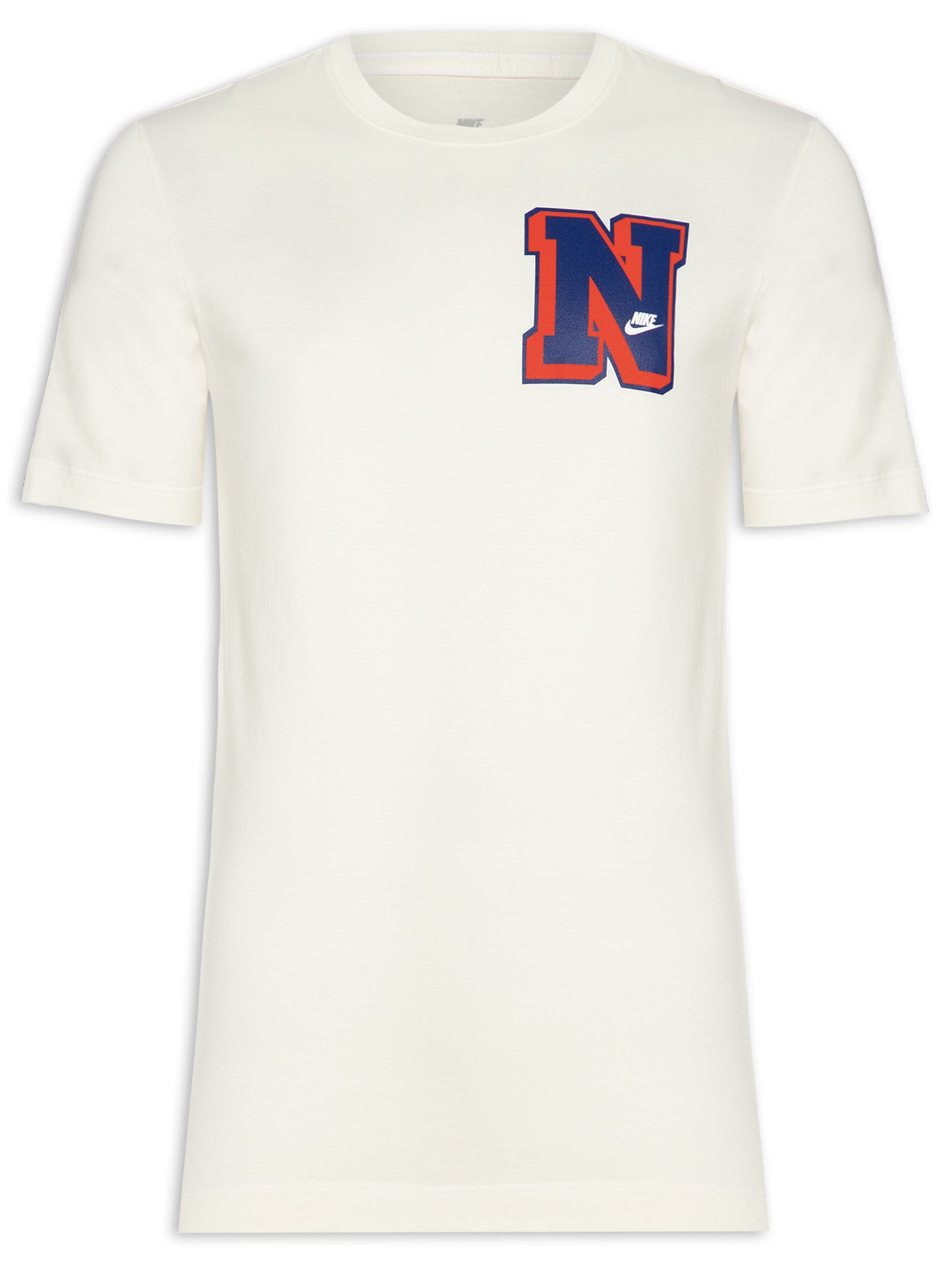 Camiseta Masculina Manga Curta Nsw Tee Club Ssnl - Nike - Off White