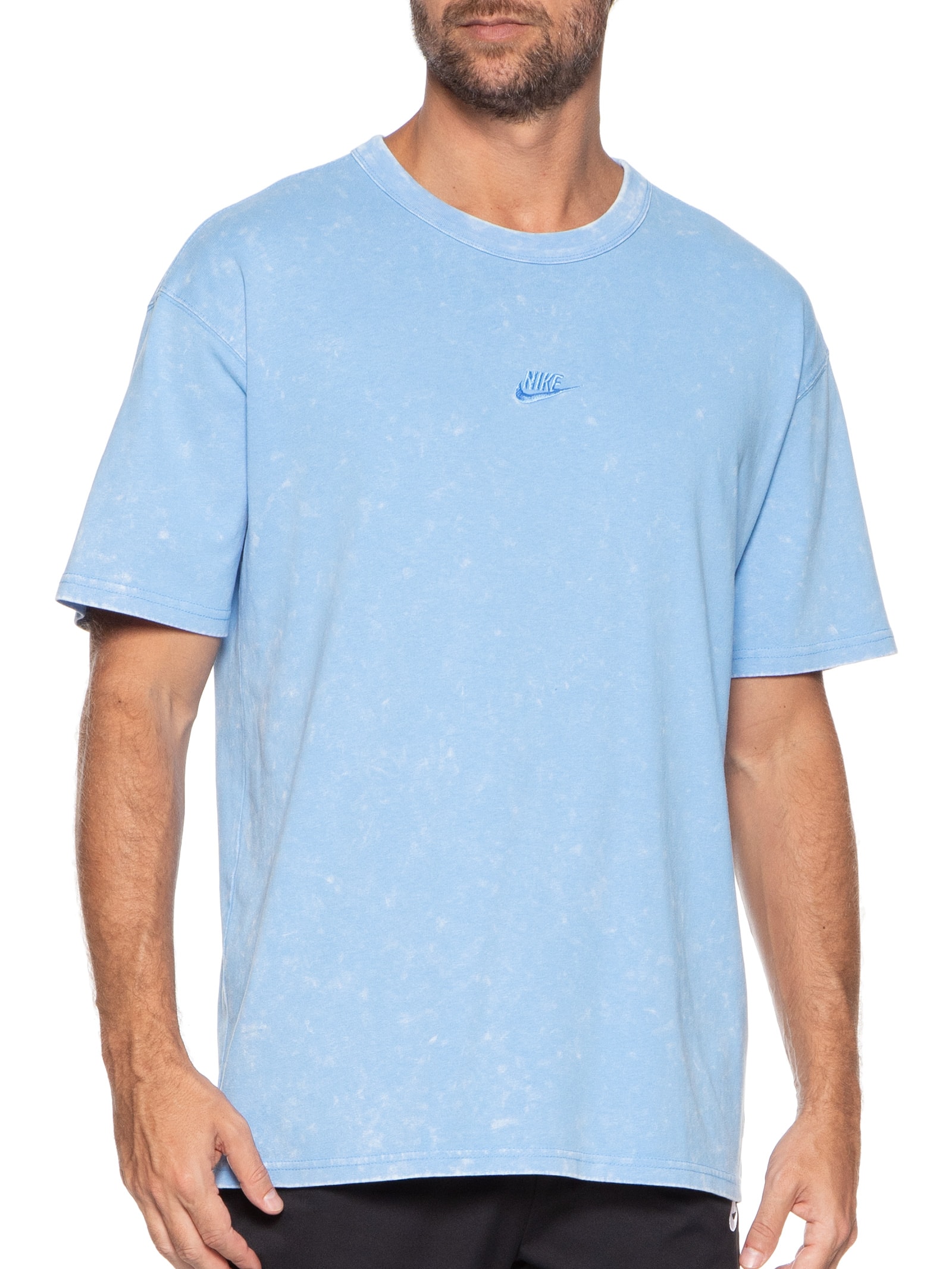 Nike - Camiseta Masculina Manga Curta NSW Tee M90 SSNL - Azul