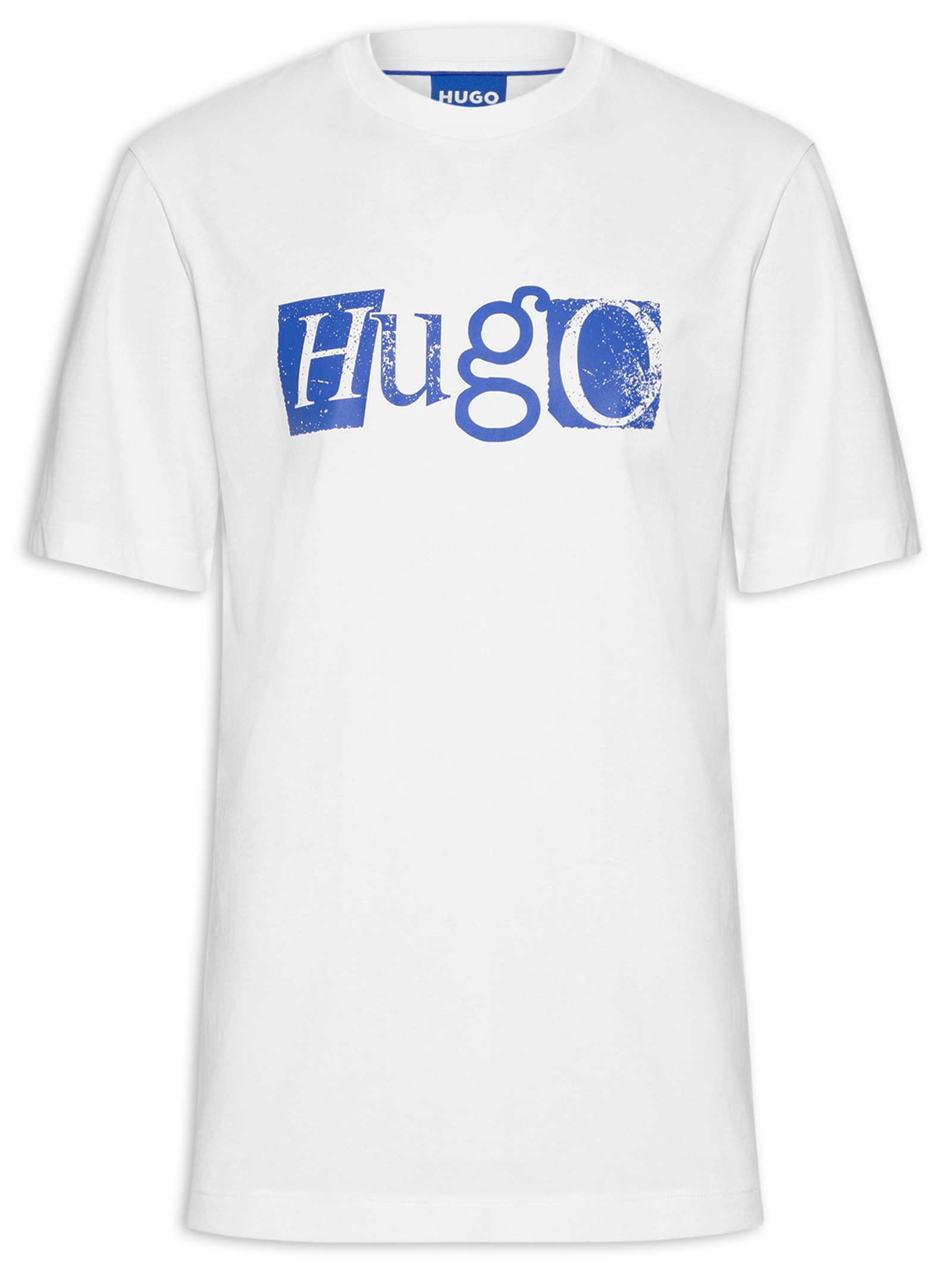 Camiseta Masculina Manga Curta Nugix Branco  Hugo