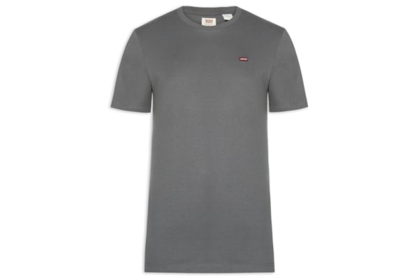Camiseta Masculina Manga Curta Original Housemark Com Logo - Cinza