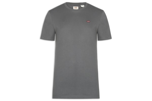 Camiseta Masculina Manga Curta Original Housemark Com Logo - Cinza
