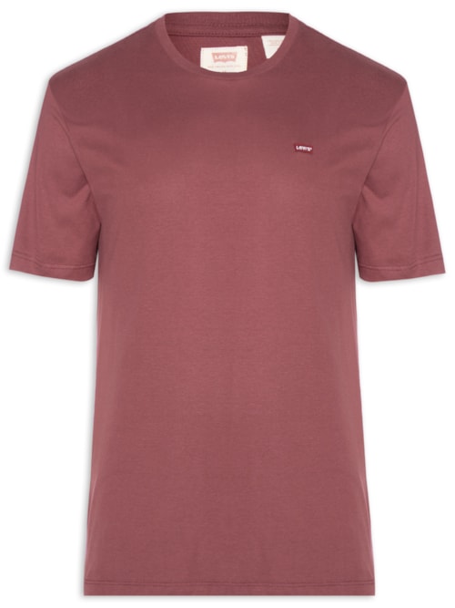 Camiseta Masculina Manga Curta Original Housemark Com Logo – Vermelho