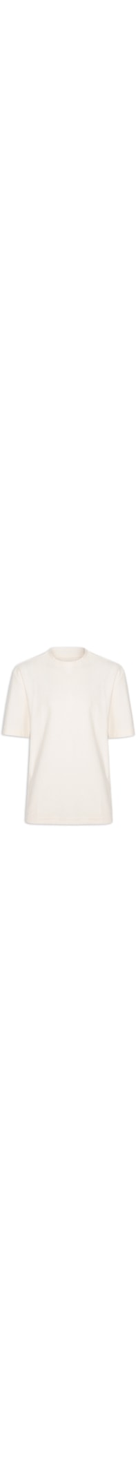 Camiseta Masculina Manga Curta Over Eco - Branco