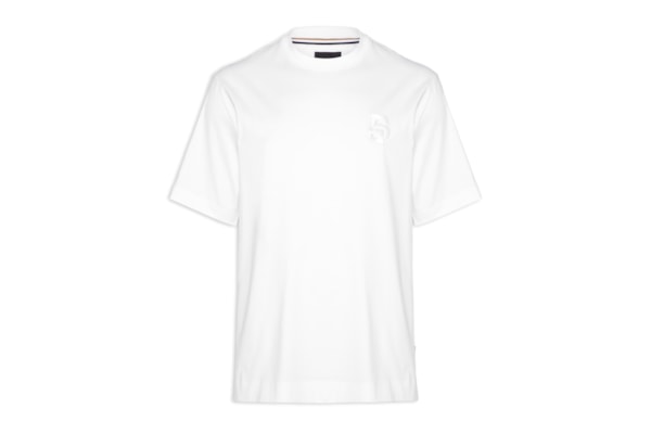 Camiseta Masculina Manga Curta Oversized C-Tames 23 - Branco