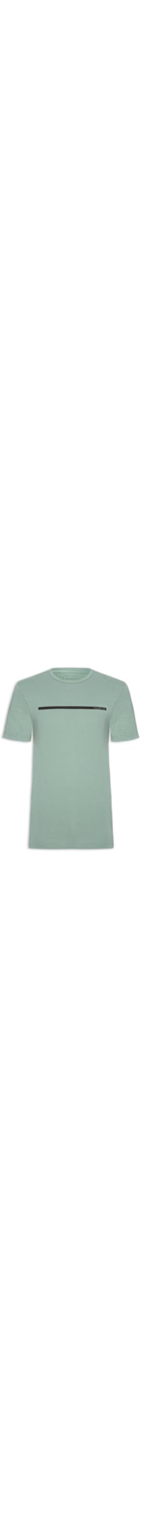 Camiseta Masculina Manga Curta Palito - Verde