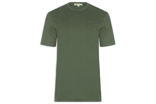 Camiseta Masculina Manga Curta Pima Icon Tee - Verde
