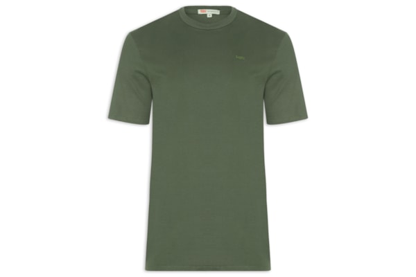 Camiseta Masculina Manga Curta Pima Icon Tee - Verde