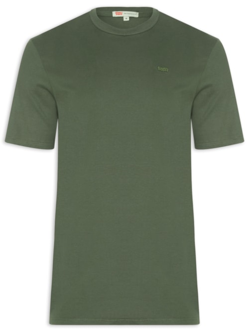 Camiseta Masculina Manga Curta Pima Icon Tee - Verde