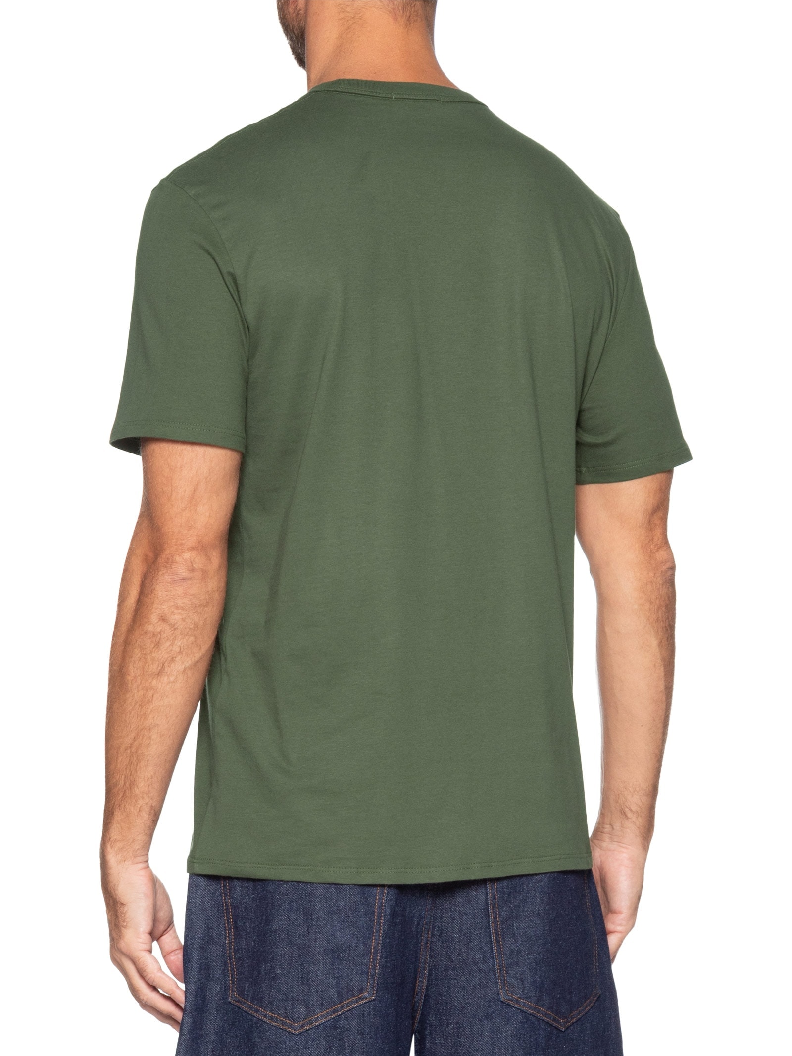 Camiseta Masculina Manga Curta Pima Icon Tee Verde Levi's