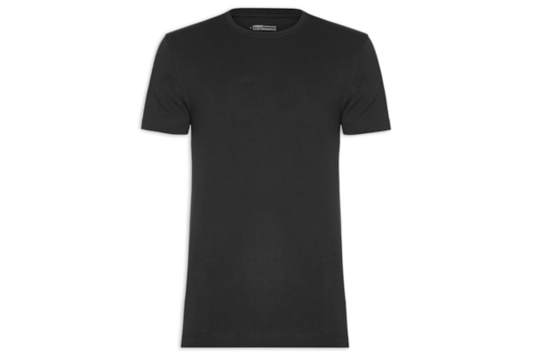 Camiseta Masculina Manga Curta Pima Performing - Preto