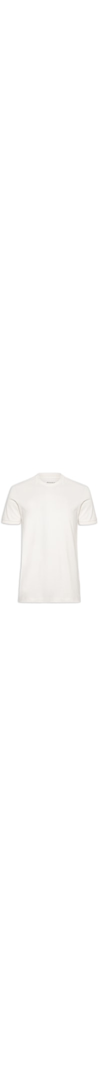 Camiseta Masculina Manga Curta Piquet Gola Textura - Branco