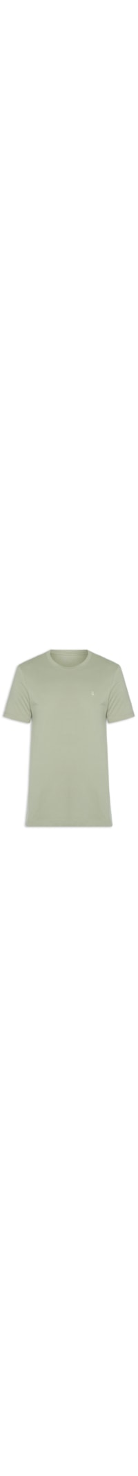 Camiseta Masculina Manga Curta Piquet Logo - Verde