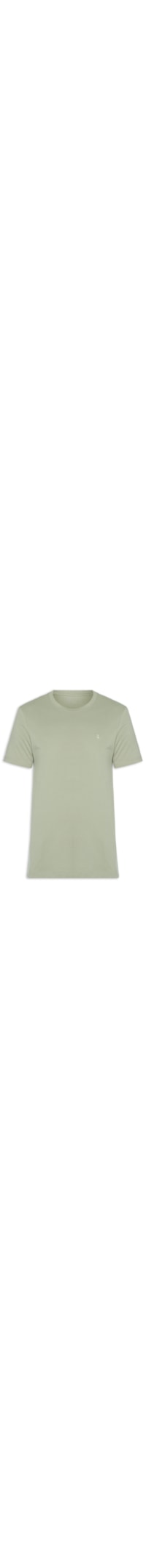 Camiseta Masculina Manga Curta Piquet Logo - Verde