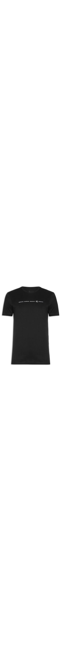Camiseta Masculina Manga Curta - Preto