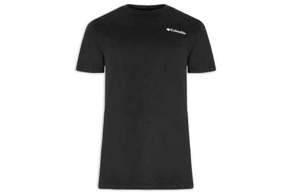 Camiseta Masculina Manga Curta - Preto