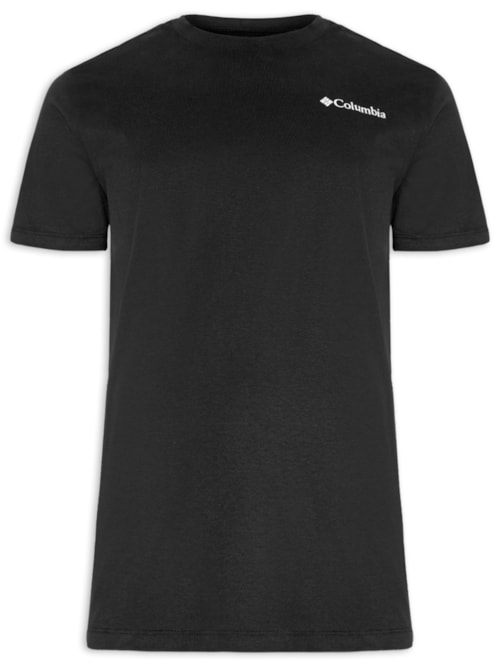 Camiseta Masculina Manga Curta – Preto