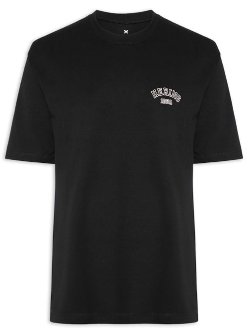 Camiseta Masculina Manga Curta – Preto