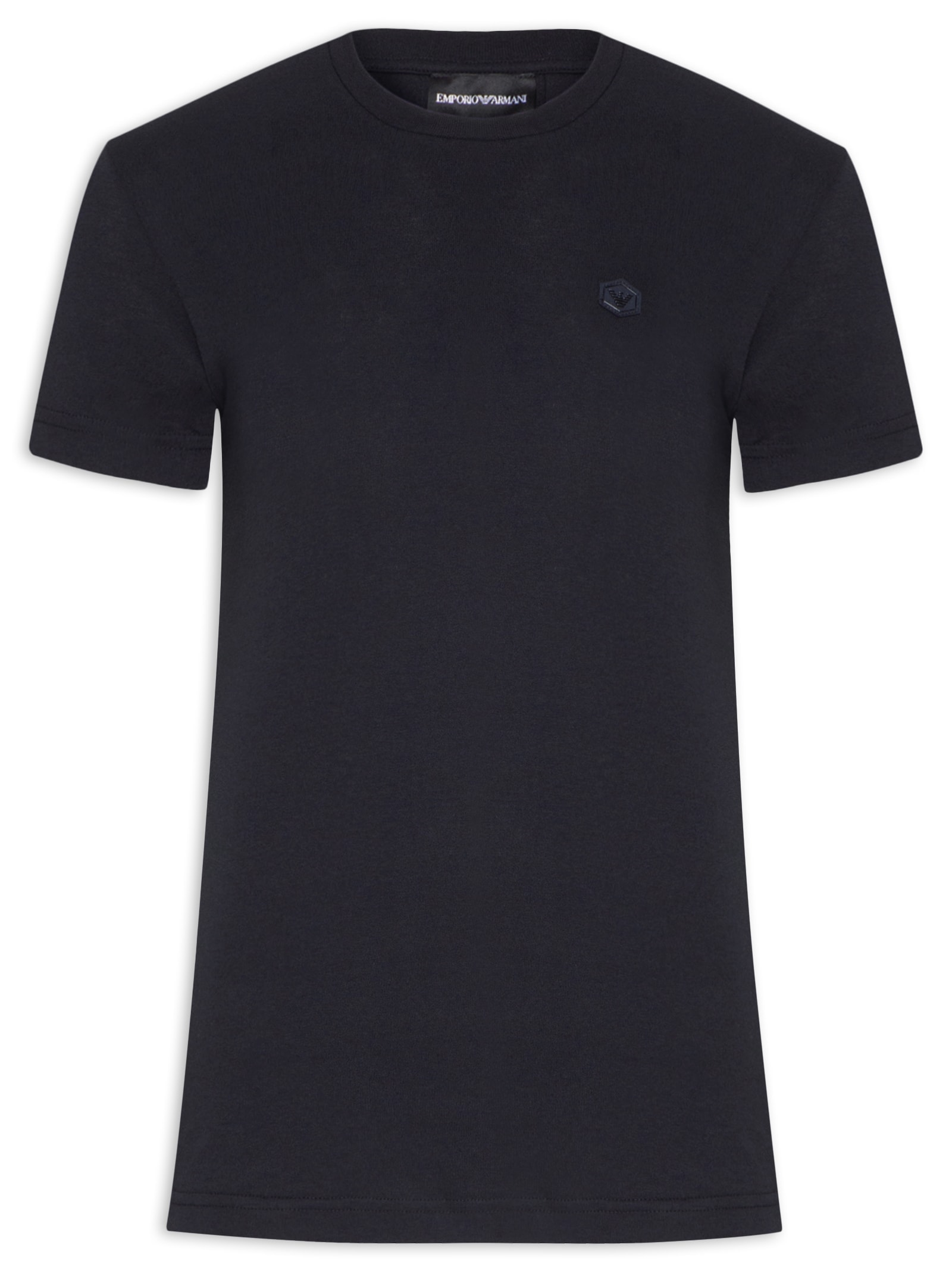 Camiseta Masculina Manga Curta Preto Emporio Armani