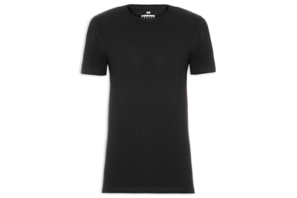 Camiseta Masculina Manga Curta - Preto