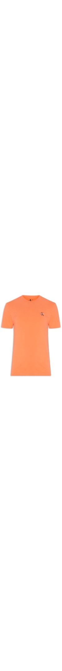Camiseta Masculina Manga Curta Reissue Peito - Laranja