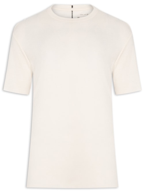 Camiseta Masculina Manga Curta Ribana Light – Off White