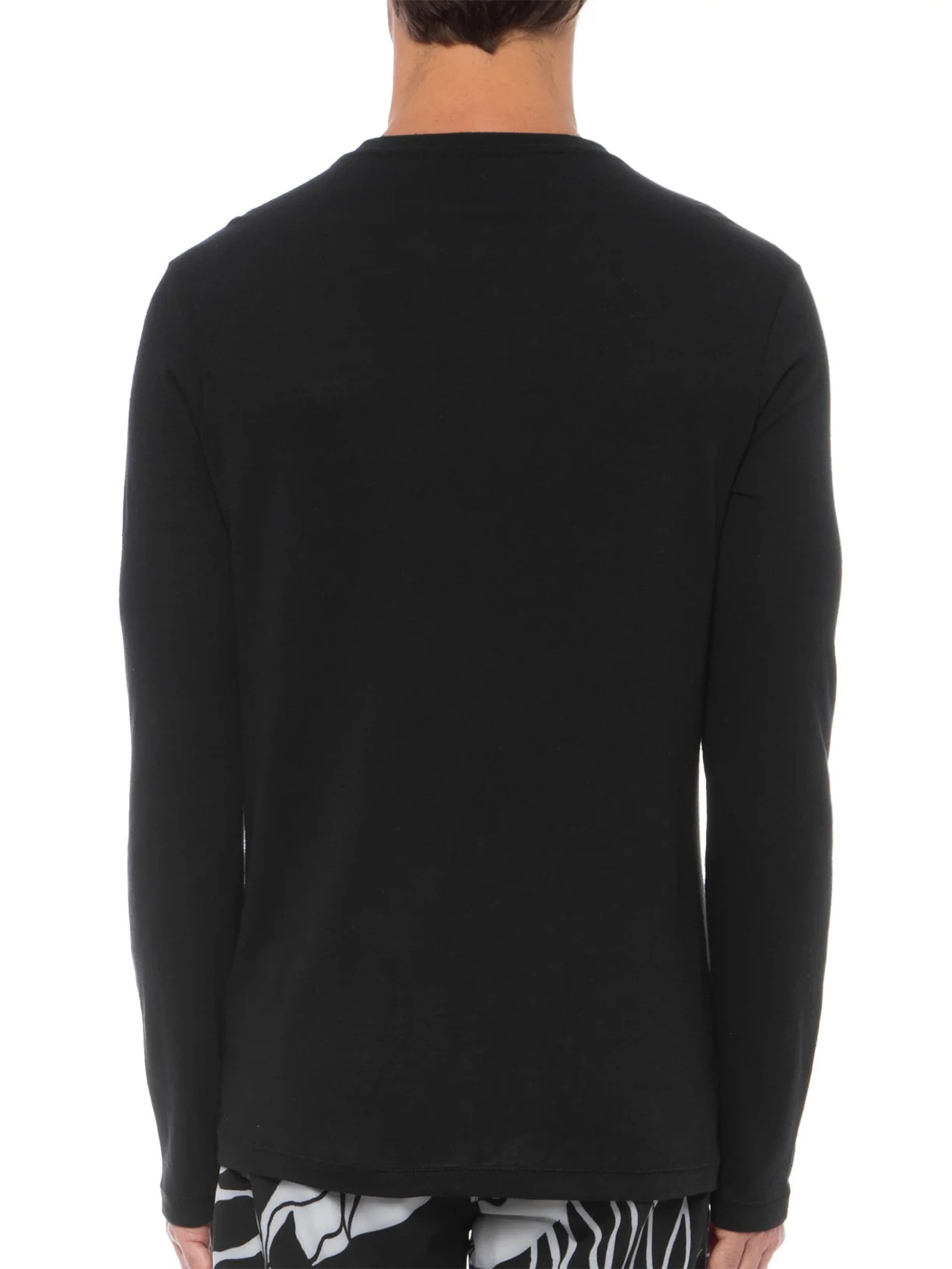 Camiseta Masculina Manga Curta Rustic Pocket E-Basics ML II Preto Osklen