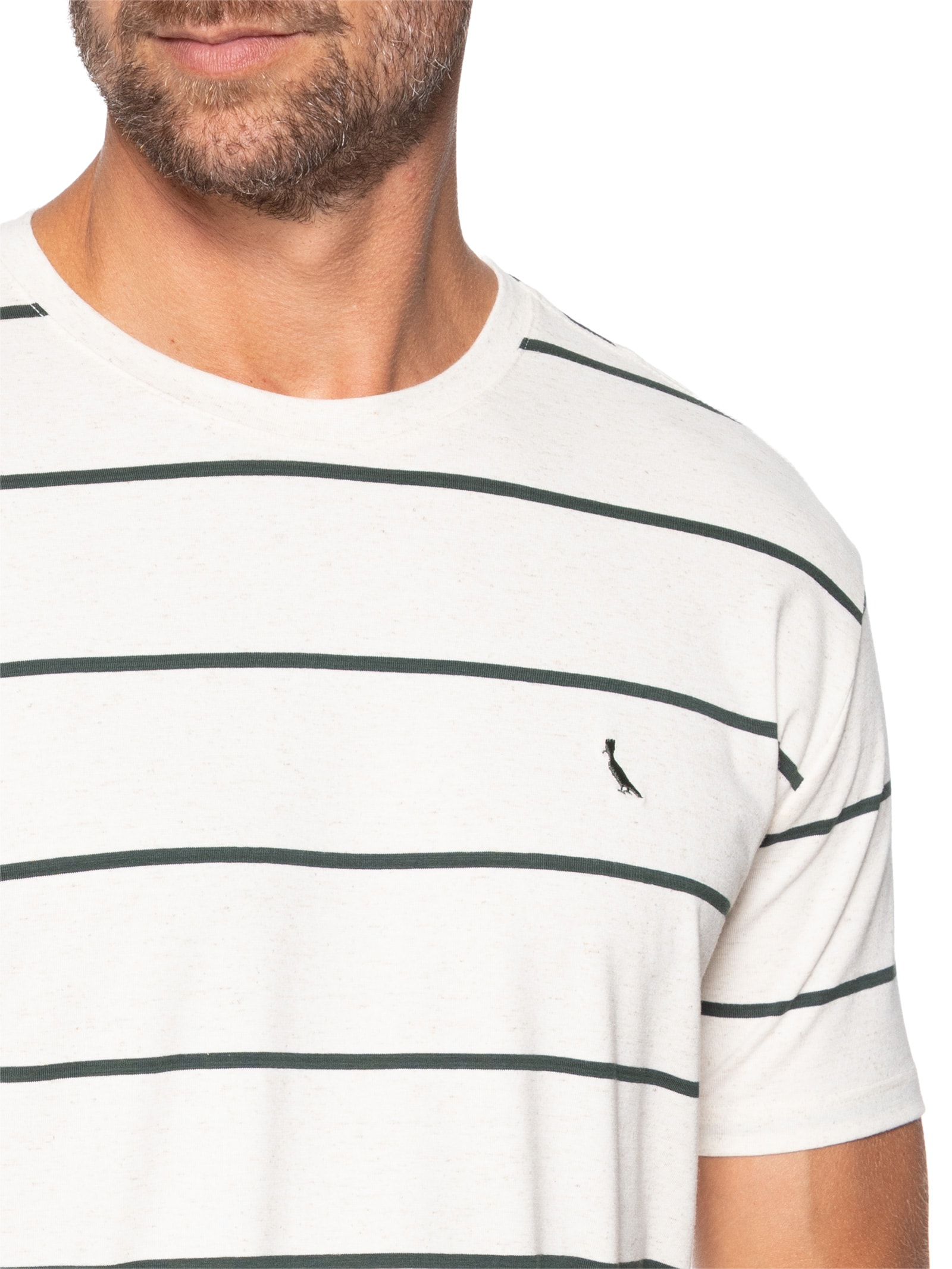 Camiseta Masculina Manga Curta Sol Off White Reserva