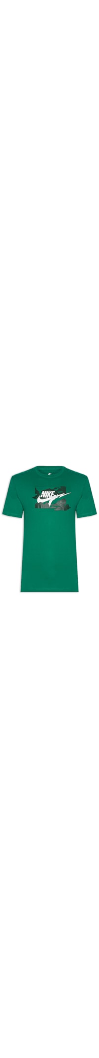 Camiseta Masculina Manga Curta Sportswear Essentials - Verde