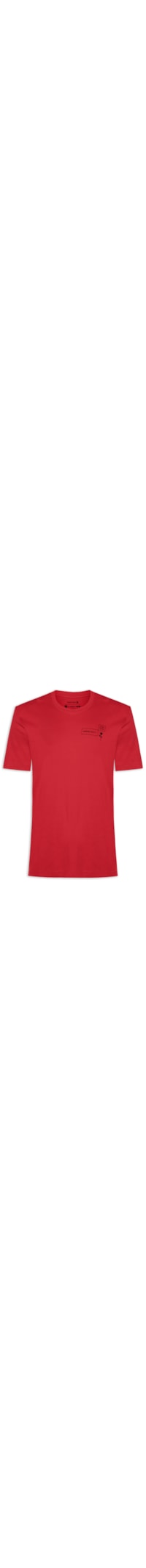 Camiseta Masculina Manga Curta STC Collection - Vermelho
