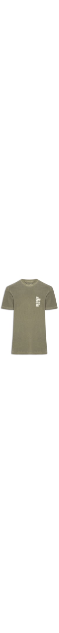 Camiseta Masculina Manga Curta Stone Our Florest - Verde