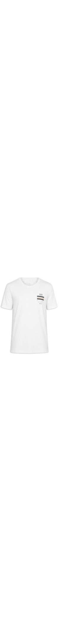 Camiseta Masculina Manga Curta Stone Rio de Janeiro – Branco