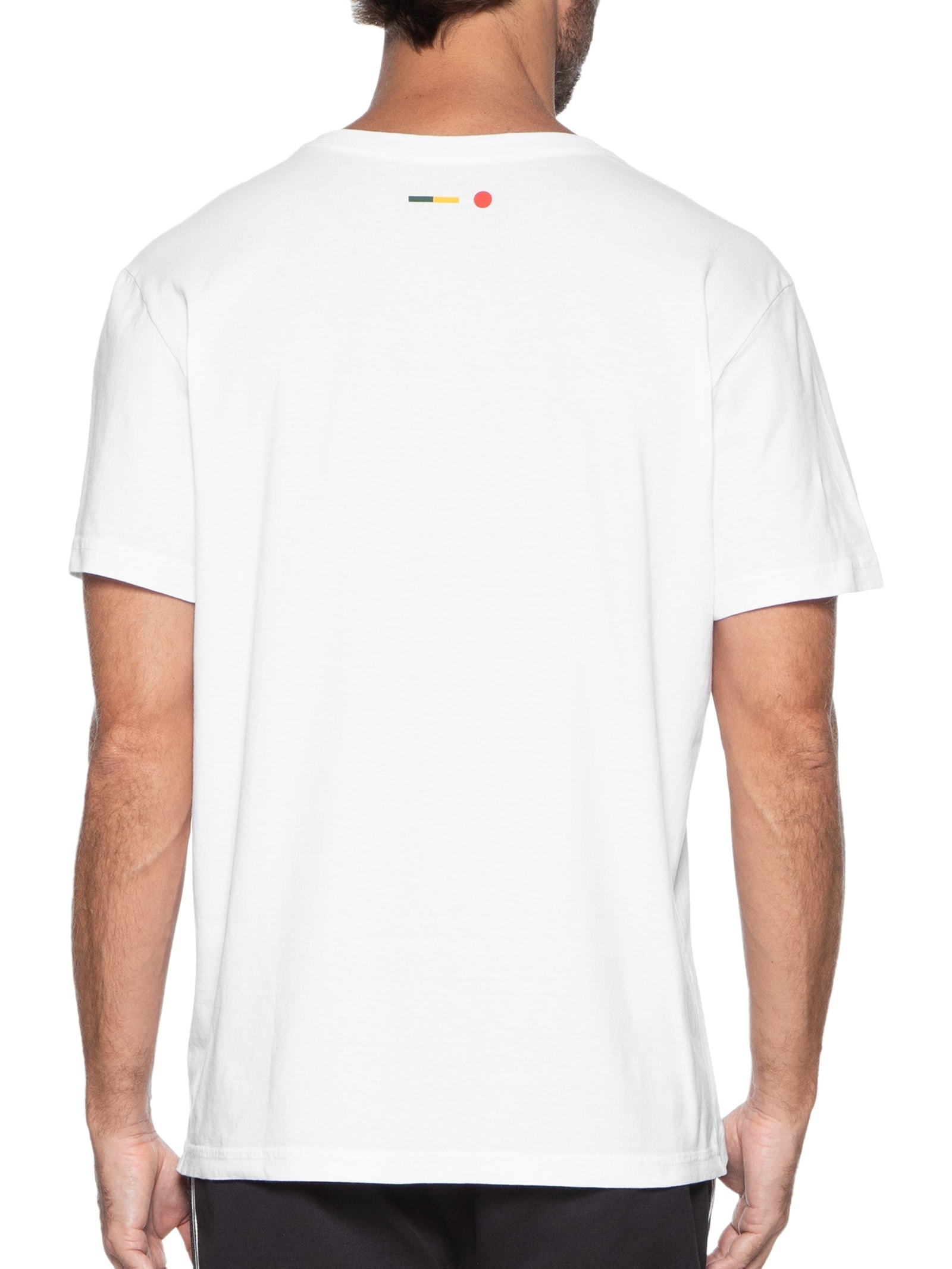 Camiseta Masculina Manga Curta Stone Rio Tokyo Line Branco Osklen