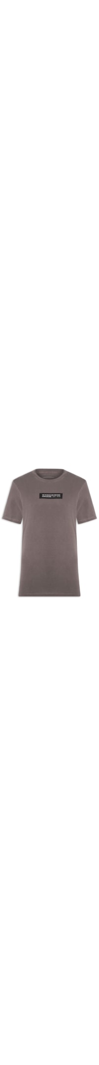 Camiseta Masculina Manga Curta Take The Risk - Marrom