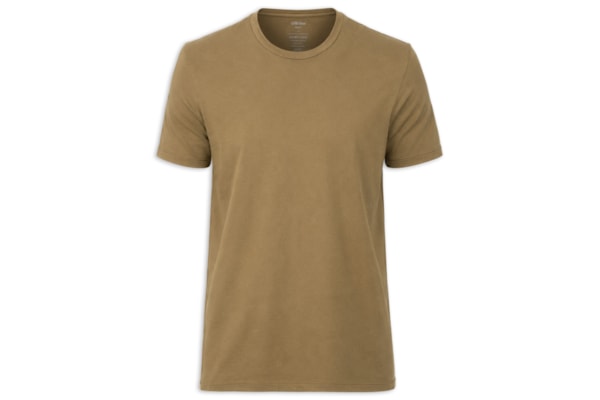 Camiseta Masculina Manga Curta Tech Move - Bege
