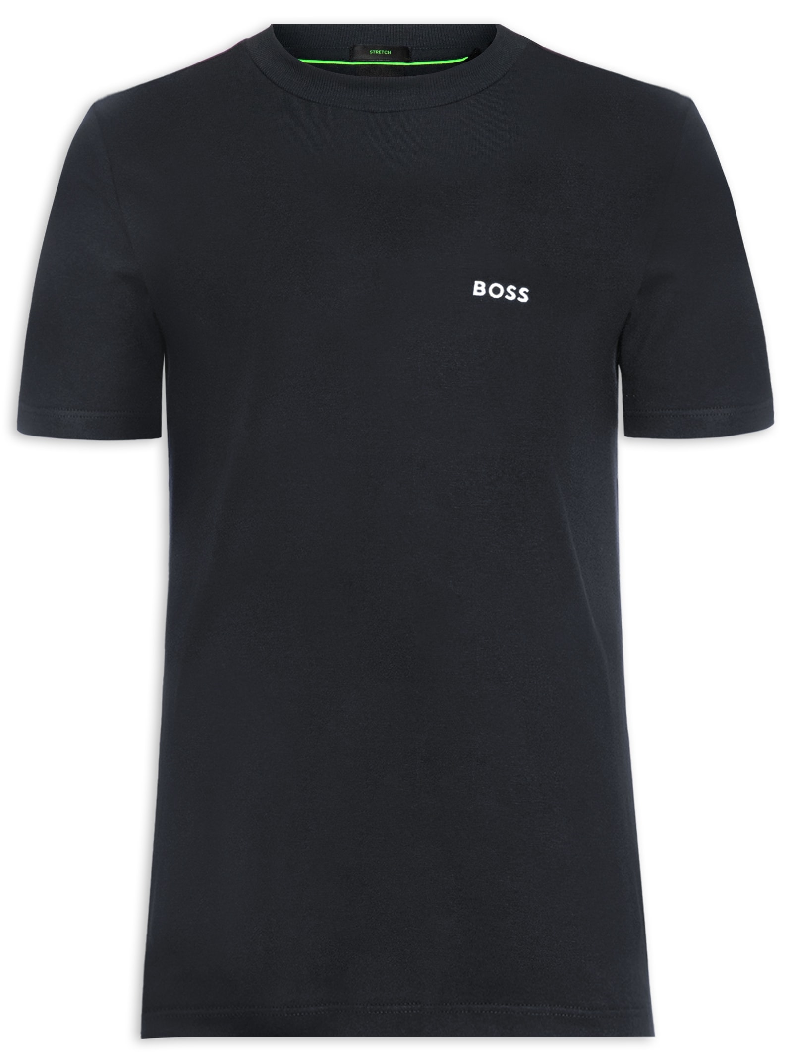Camiseta Masculina Manga Curta Tee Azul Boss