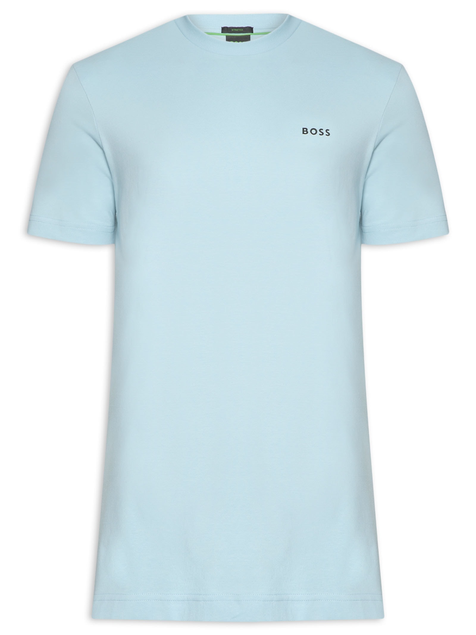 Camiseta Masculina Manga Curta Tee Azul Boss