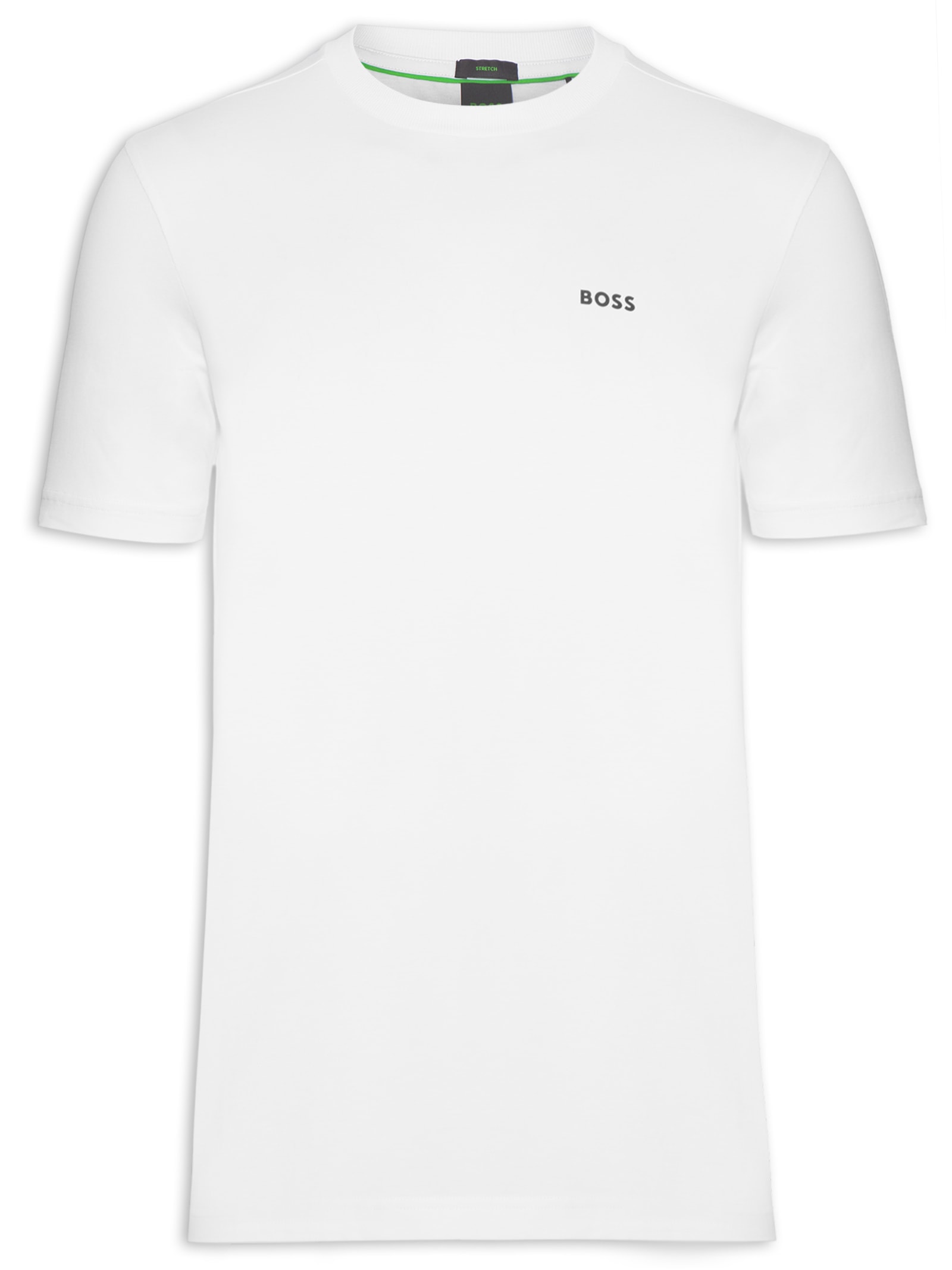 Camiseta Masculina Manga Curta Tee Branco Boss