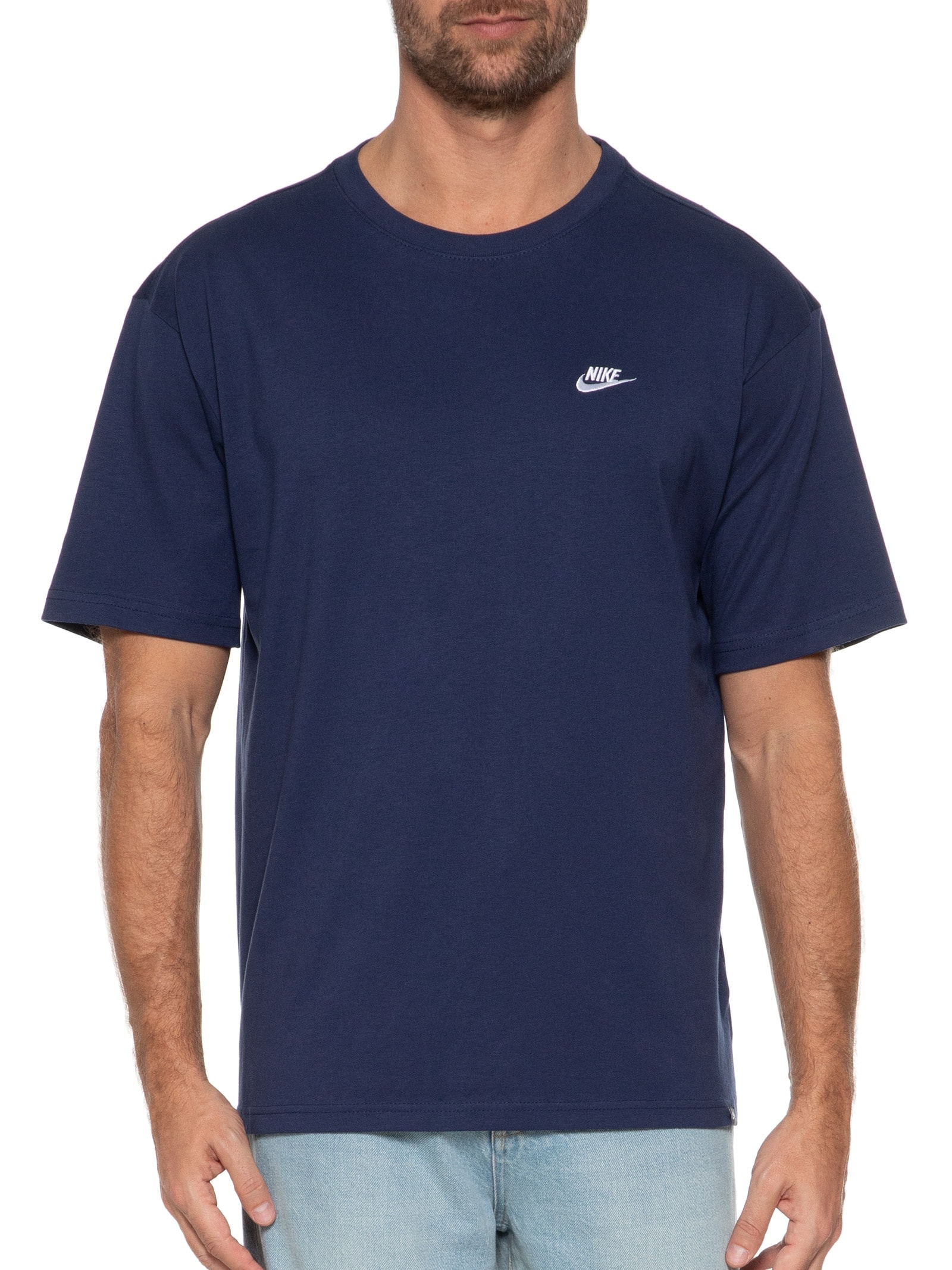 Nike - Camiseta Masculina Manga Curta Tee Club Max - Azul