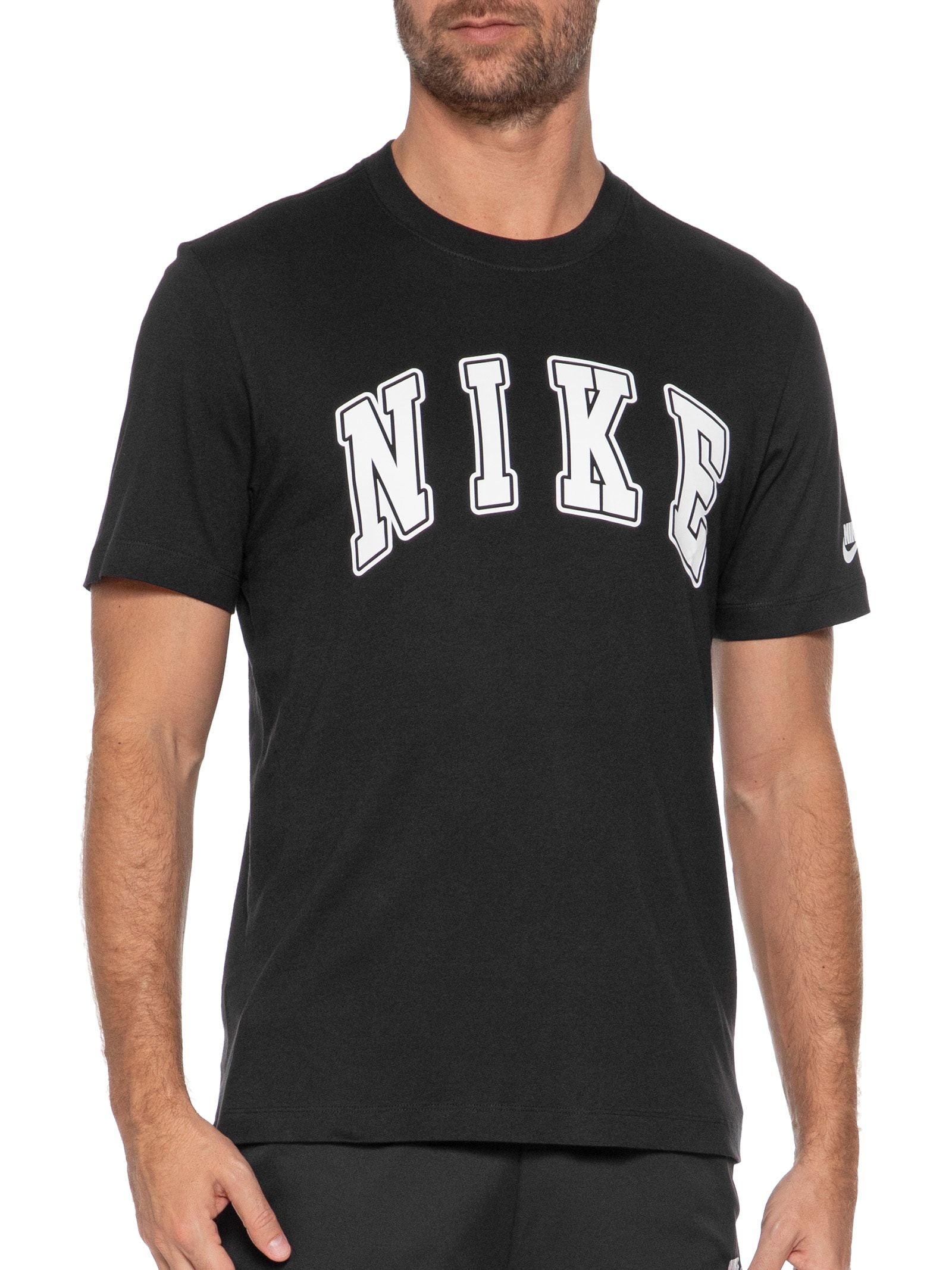 Camiseta Masculina Manga Curta Tee Club SSNL Preto Nike