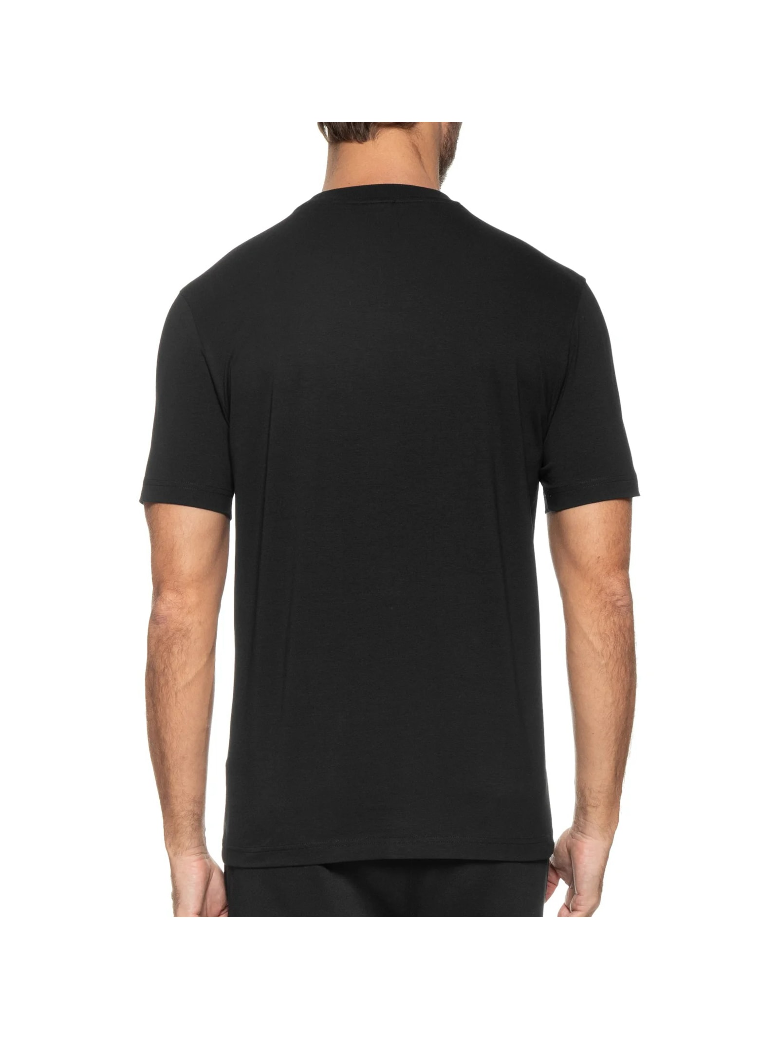 Camiseta Masculina Manga Curta Tee Preto Boss