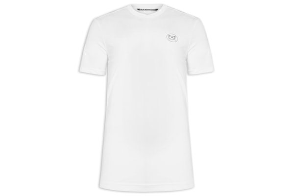 Camiseta Masculina Manga Curta Tennis Club - Branco
