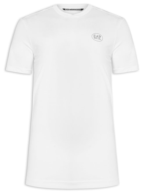 Camiseta Masculina Manga Curta Tennis Club – Branco