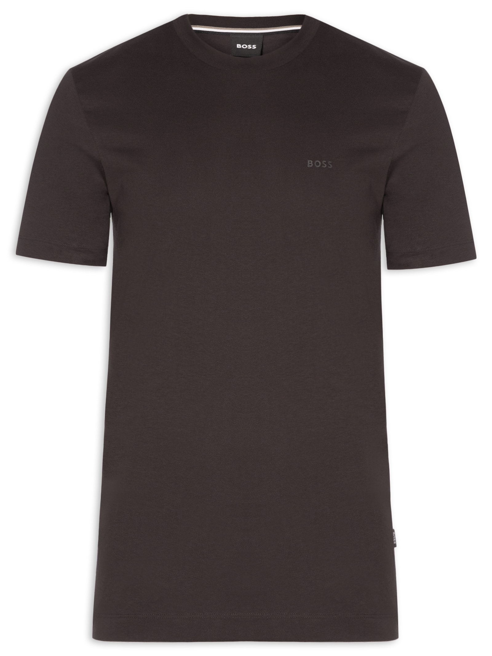 Camiseta Masculina Manga Curta Thompson 01 Marrom Café Boss