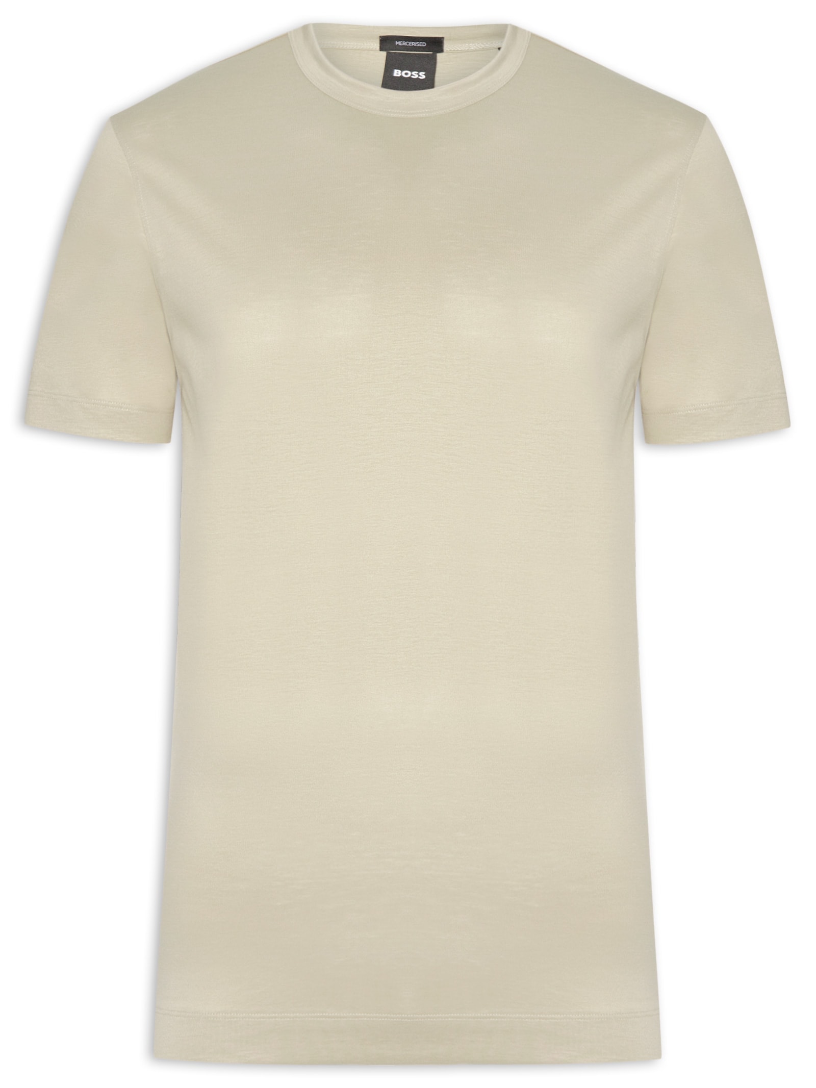 Camiseta Masculina Manga Curta Thompson 50 Bege Boss