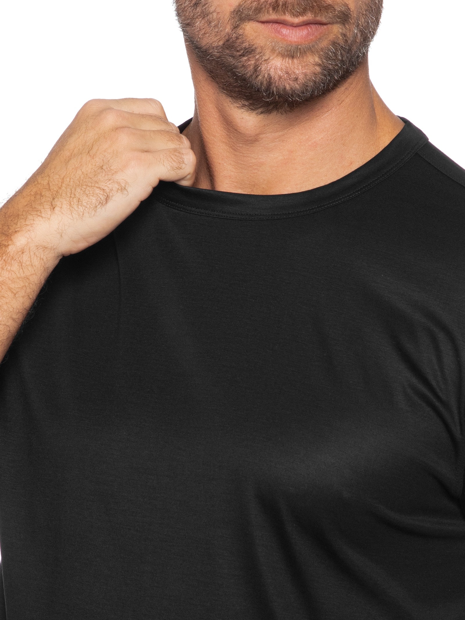 Camiseta Masculina Manga Curta Thompson 50 Preto Boss
